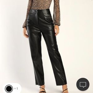 Never worn, missed the return period. Have too many leather pants !